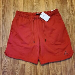 Nike Air Jordan Shorts Essentials Red Fleece Mens Sz XL New DA9826-687‎